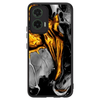 Obal pro Motorola Moto G35 5G - Black Gold