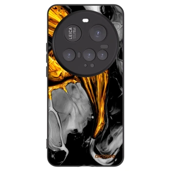 Picasee silikonový černý obal pro Xiaomi 15 Ultra - Black Gold