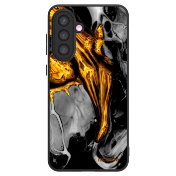 Picasee ULTIMATE CASE pro Samsung Galaxy A36 5G - Black Gold