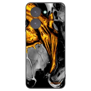 Picasee silikonový černý obal pro Xiaomi Redmi A5 - Black Gold