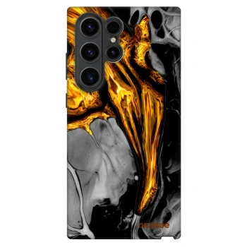 Obal pro Samsung Galaxy S23 Ultra 5G - Black Gold