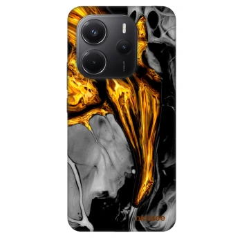 Obal pro Xiaomi Redmi Note 14 4G - Black Gold