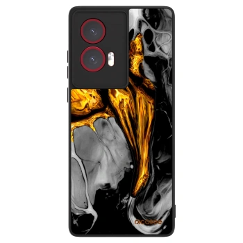 Obal pro Motorola Edge 50 Fusion - Black Gold