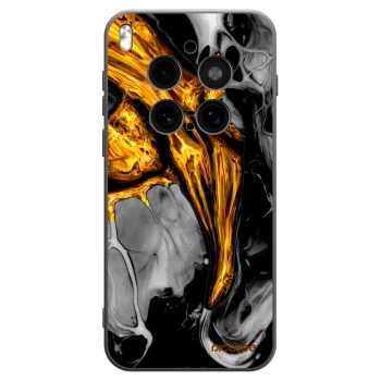 Picasee silikonový černý obal pro Vivo X300 Pro - Black Gold