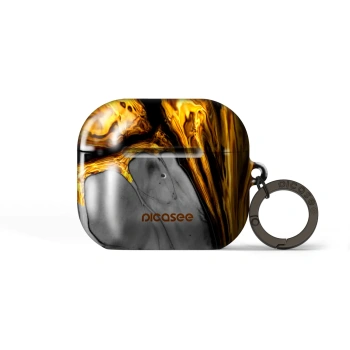 Obal pro Apple AirPods 3 - Black Gold