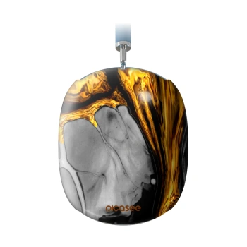 Obal pro Apple AirPods Max - Black Gold