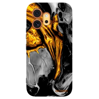 Picasee silikonový černý obal pro Honor 600 - Black Gold