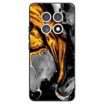 Picasee silikonový černý obal pro Xiaomi Redmi Note 15 5G - Black Gold