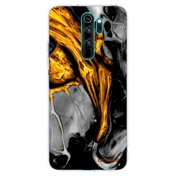 Obal pro Xiaomi Redmi Note 8 Pro - Black Gold