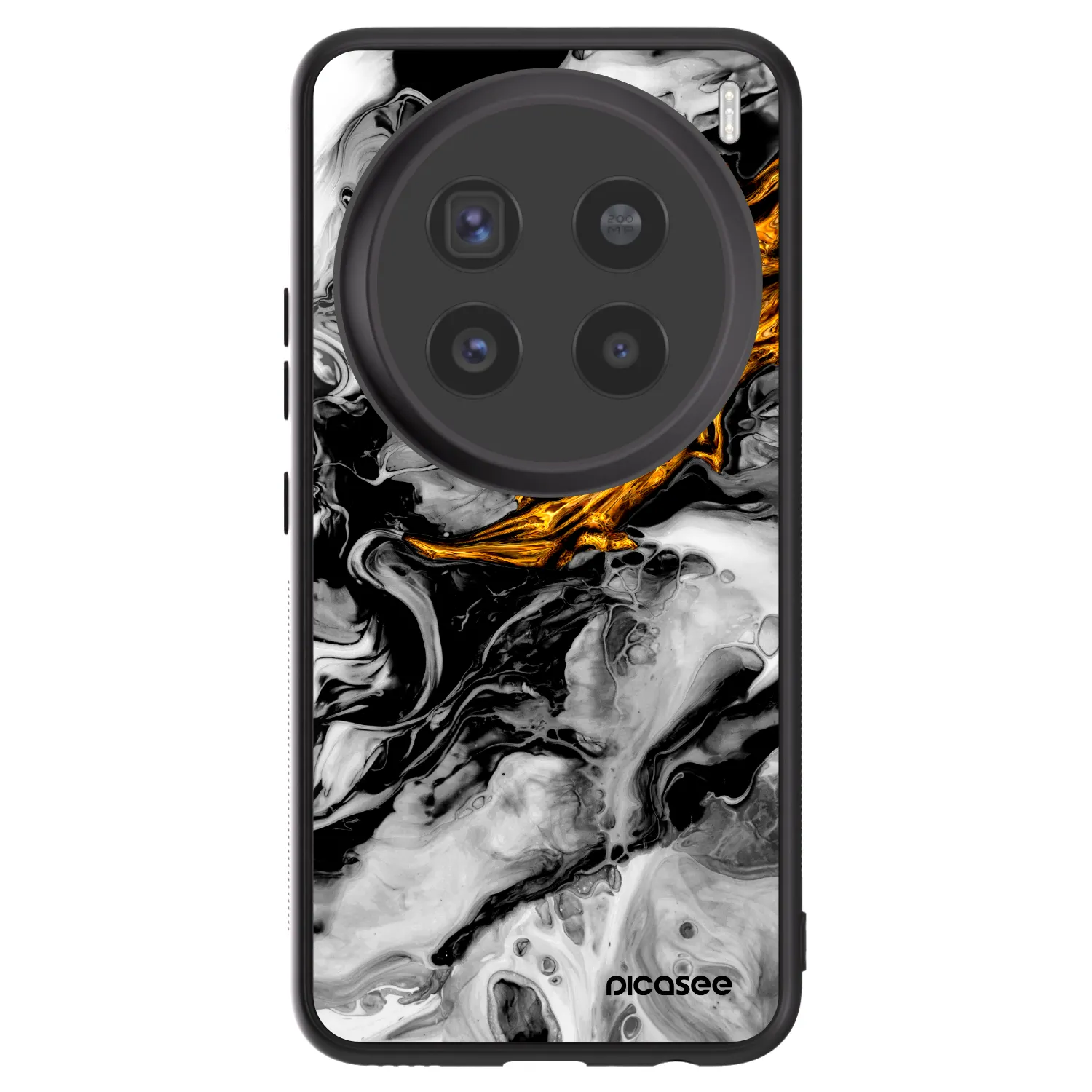 Picasee ULTIMATE CASE pro Vivo X200 Pro - Black Gold 2