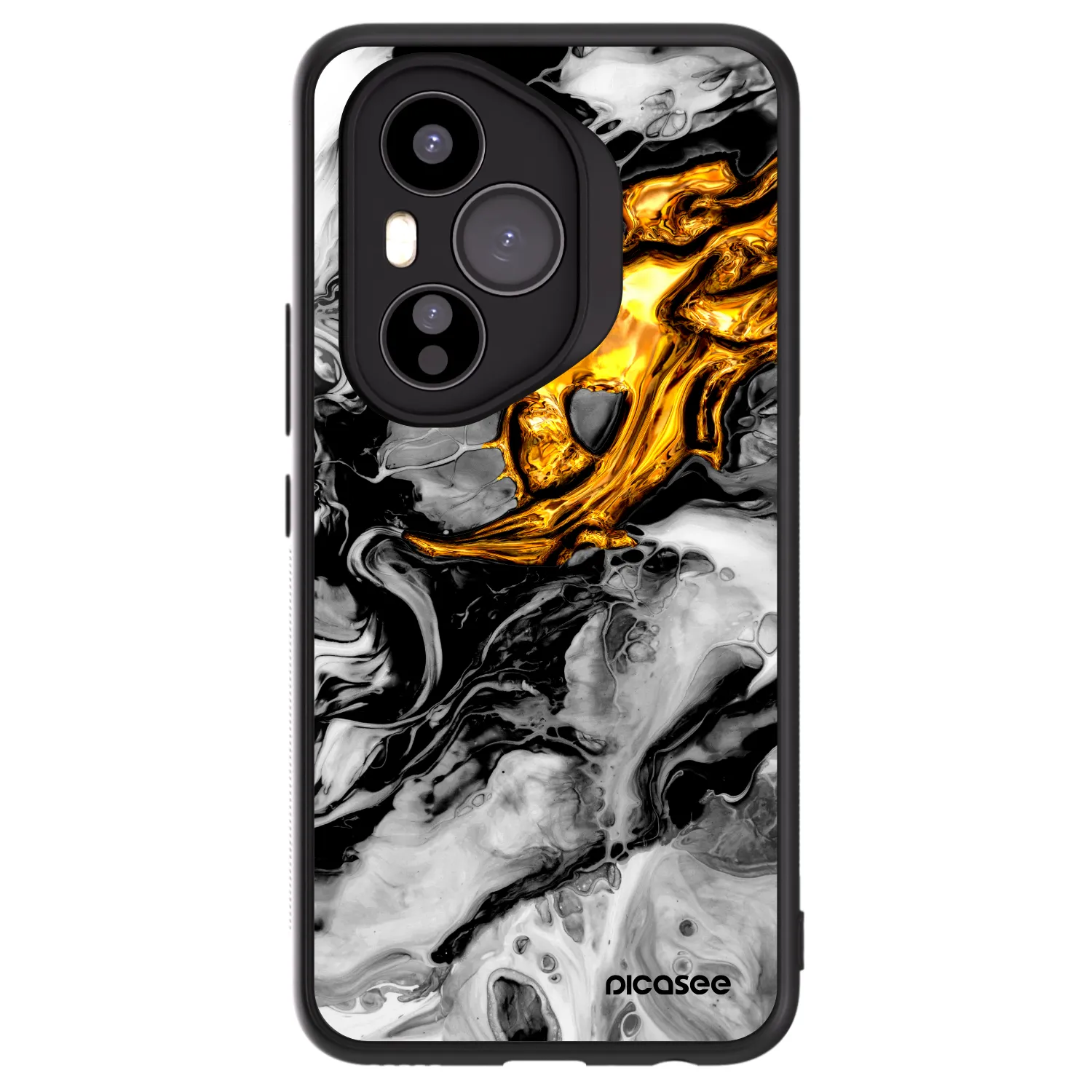 Picasee ULTIMATE CASE pro Honor 400 Pro 5G - Black Gold 2