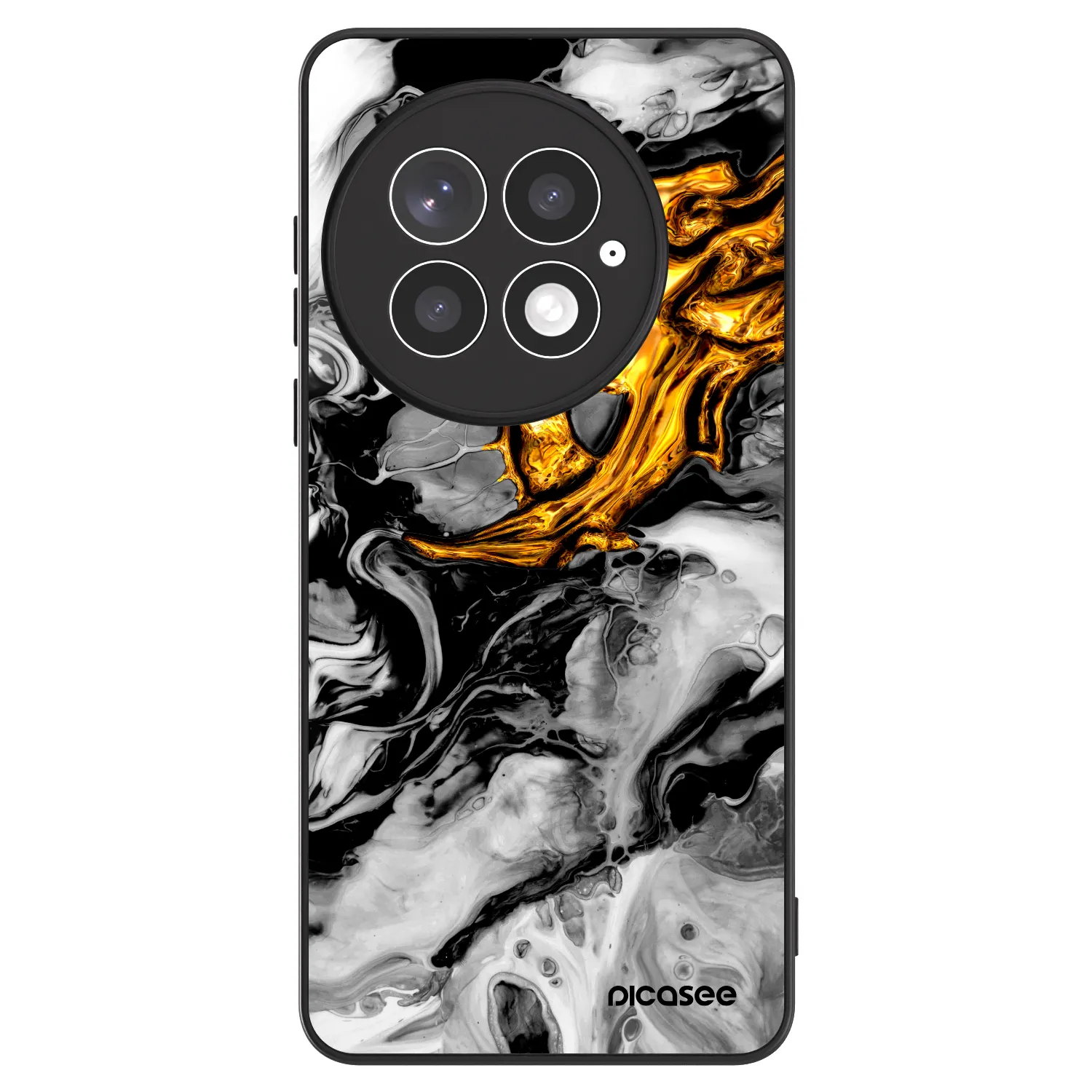 Picasee ULTIMATE CASE pro OnePlus 13 5G - Black Gold 2