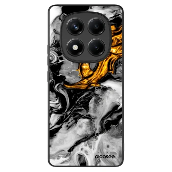 Picasee ULTIMATE CASE pro Xiaomi Redmi Note 14 Pro 4G - Black Gold 2