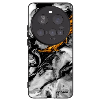 Picasee silikonový černý obal pro Xiaomi 15 Ultra - Black Gold 2