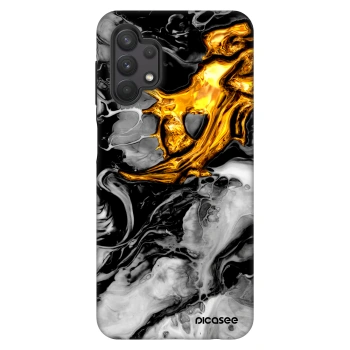 Obal pro Samsung Galaxy A32 5G A326B - Black Gold 2