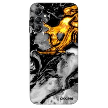 Obal pro Samsung Galaxy A16 5G - Black Gold 2