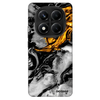 Obal pro Xiaomi Redmi Note 14 Pro 4G - Black Gold 2