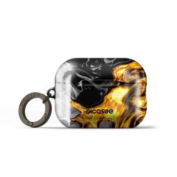 Obal pro Apple AirPods Pro 2 - Black Gold 2