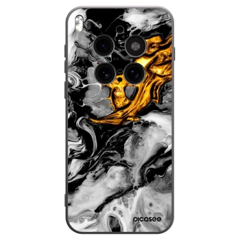 Picasee silikonový černý obal pro Vivo X300 Pro - Black Gold 2