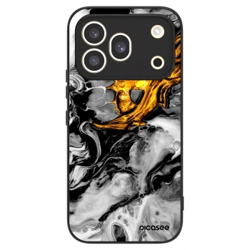 Picasee ULTIMATE CASE pro Honor 600 Pro - Black Gold 2