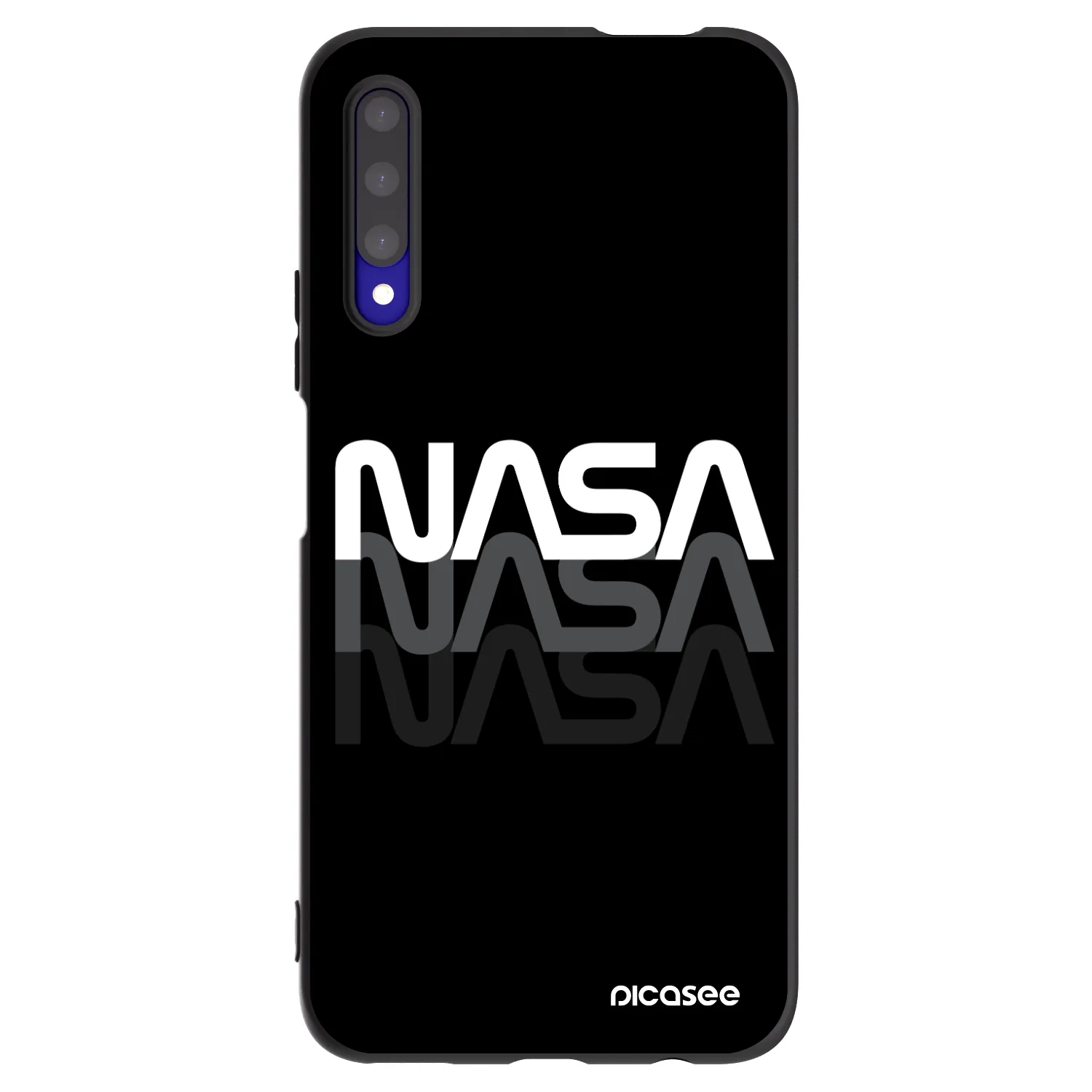 Picasee silikonový černý obal pro Honor 9X Pro - NASA Triple