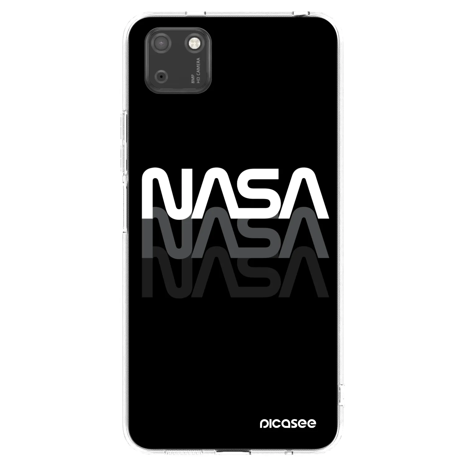 Picasee silikonový průhledný obal pro Huawei Y5P - NASA Triple