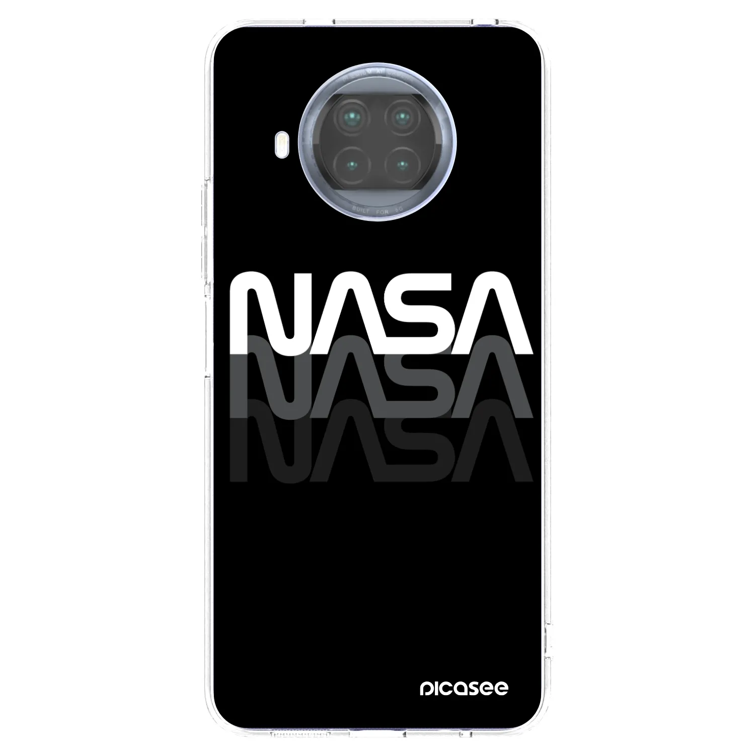 Picasee silikonový průhledný obal pro Xiaomi Mi 10T Lite - NASA Triple