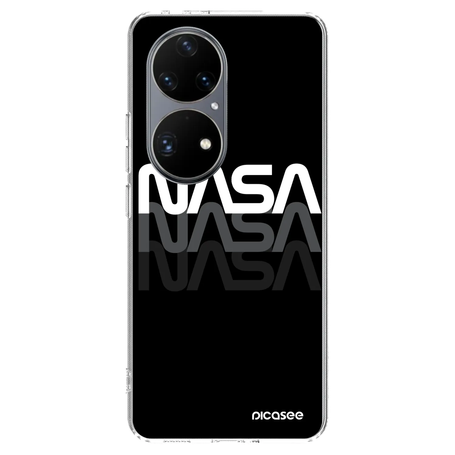 Picasee silikonový průhledný obal pro Huawei P50 - NASA Triple