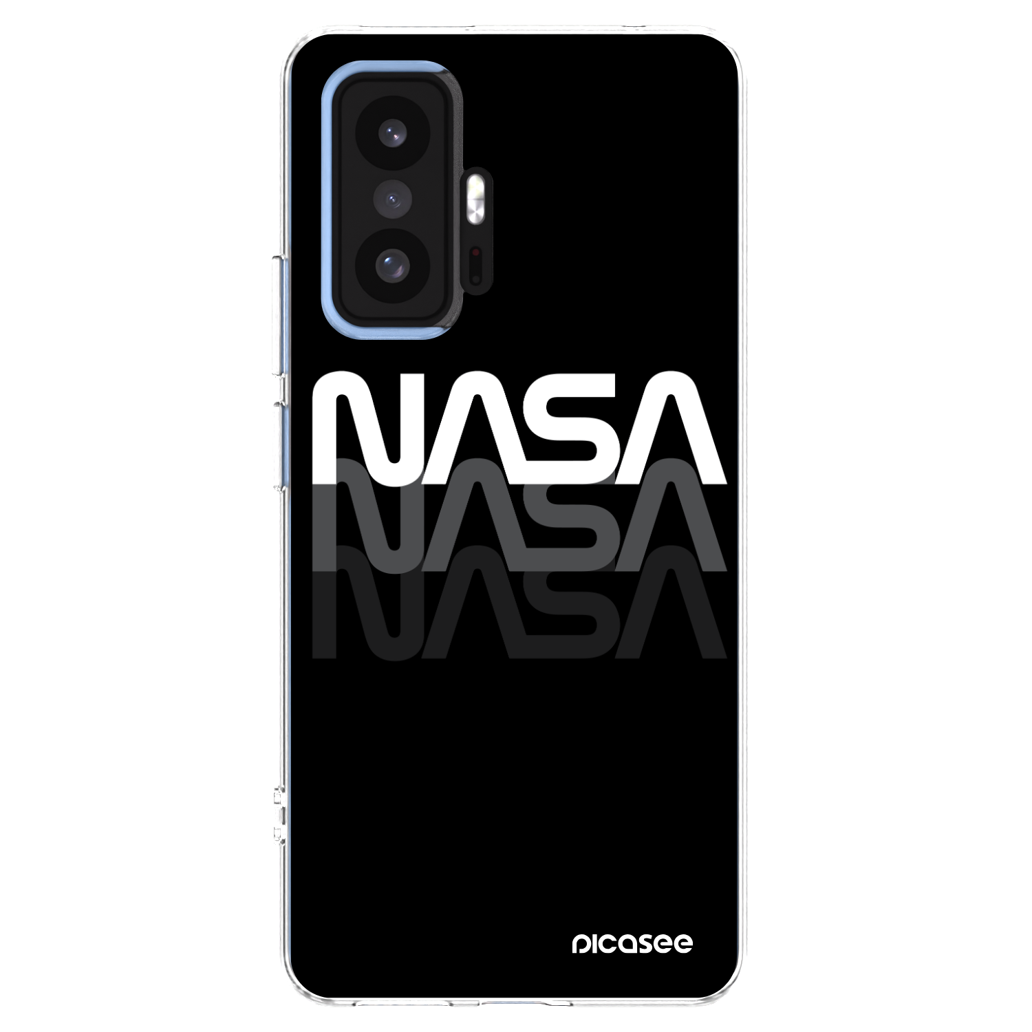 Picasee silikonový průhledný obal pro Xiaomi 11T Pro - NASA Triple