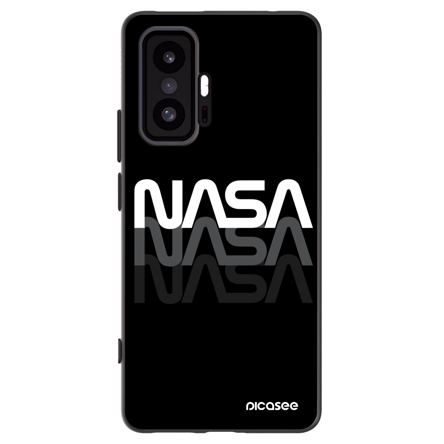 Picasee silikonový černý obal pro Xiaomi 11T Pro - NASA Triple