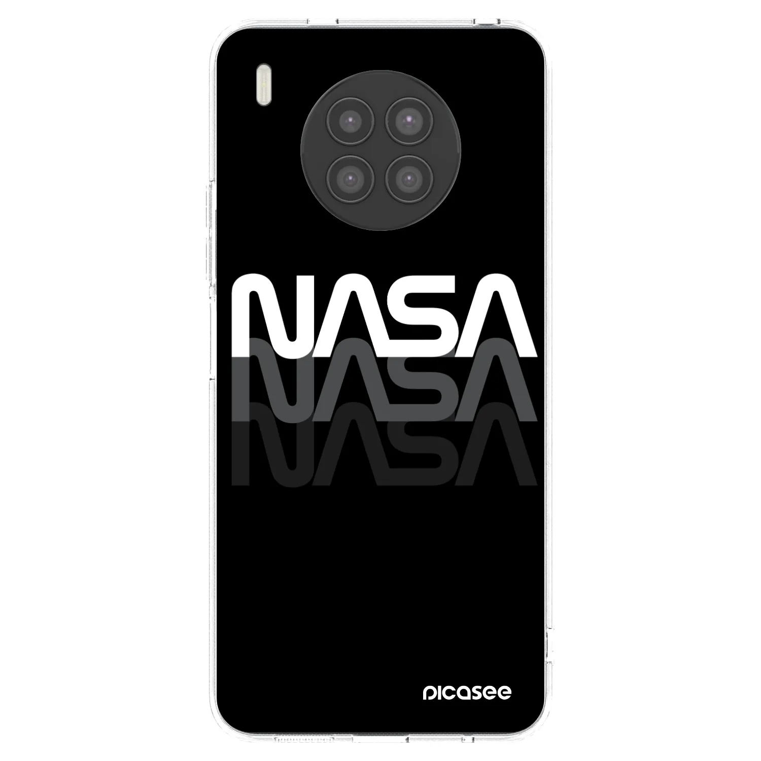Picasee silikonový průhledný obal pro Huawei Nova 8i - NASA Triple