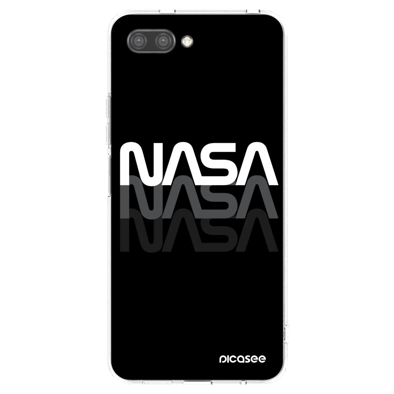 Picasee silikonový průhledný obal pro Honor 10 - NASA Triple