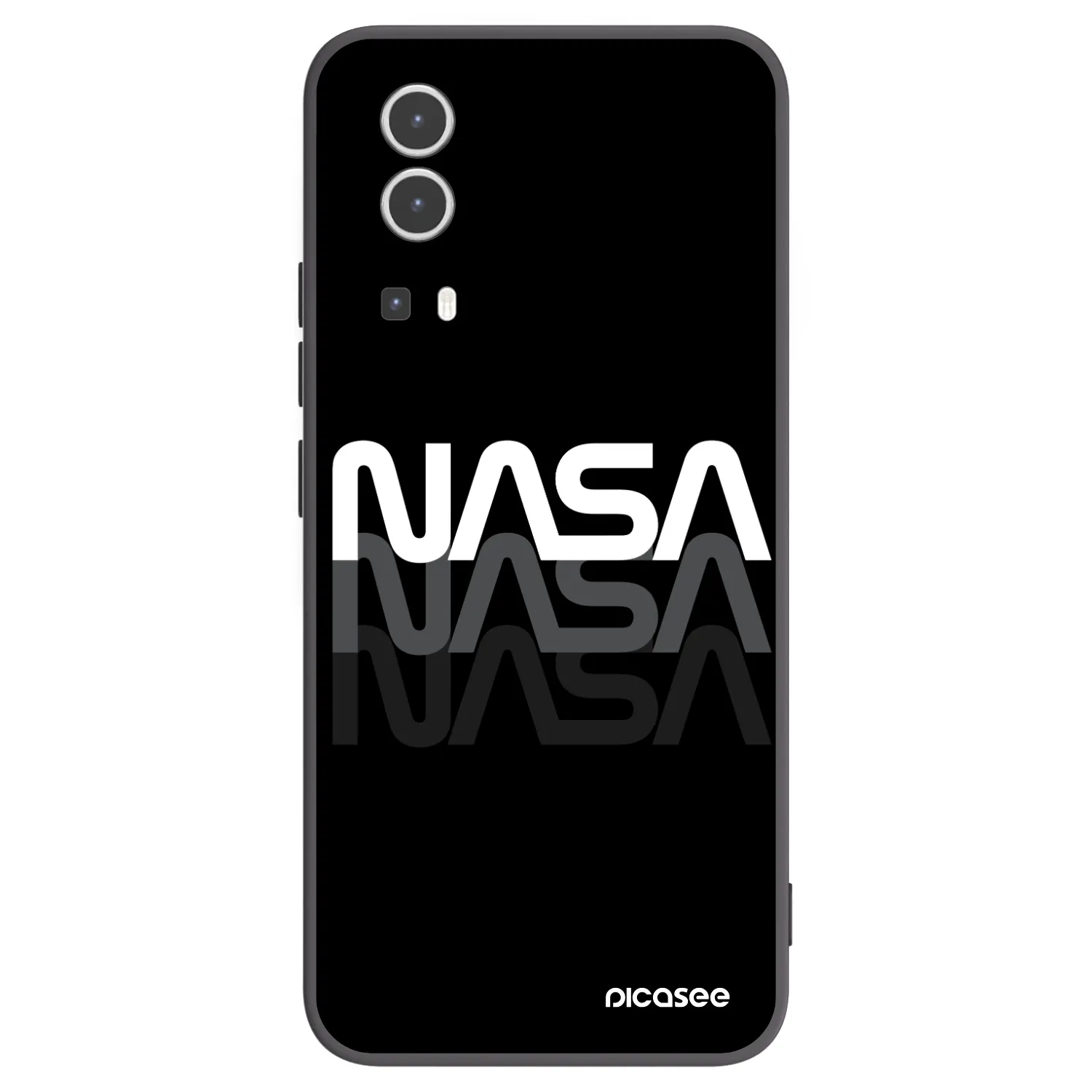 Picasee silikonový černý obal pro Vivo Y72 5G - NASA Triple