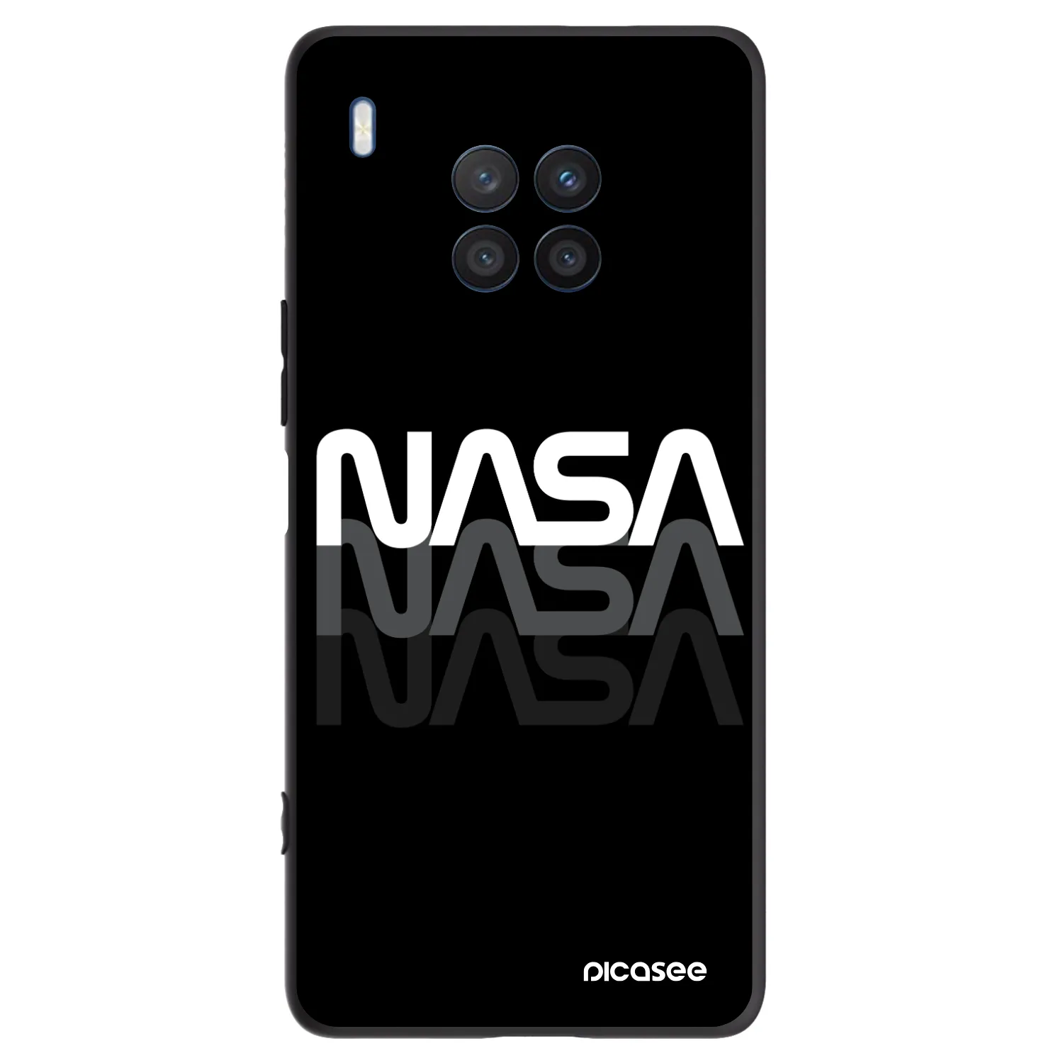 Picasee silikonový černý obal pro Honor 50 Lite - NASA Triple