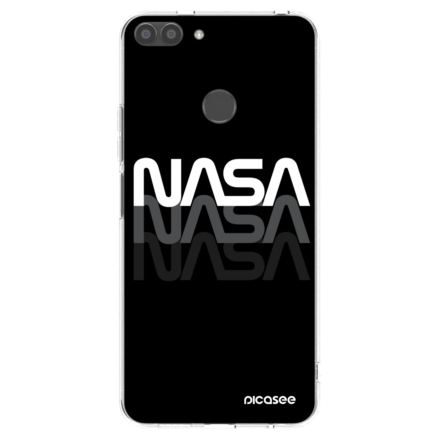 Picasee silikonový průhledný obal pro Huawei P Smart - NASA Triple