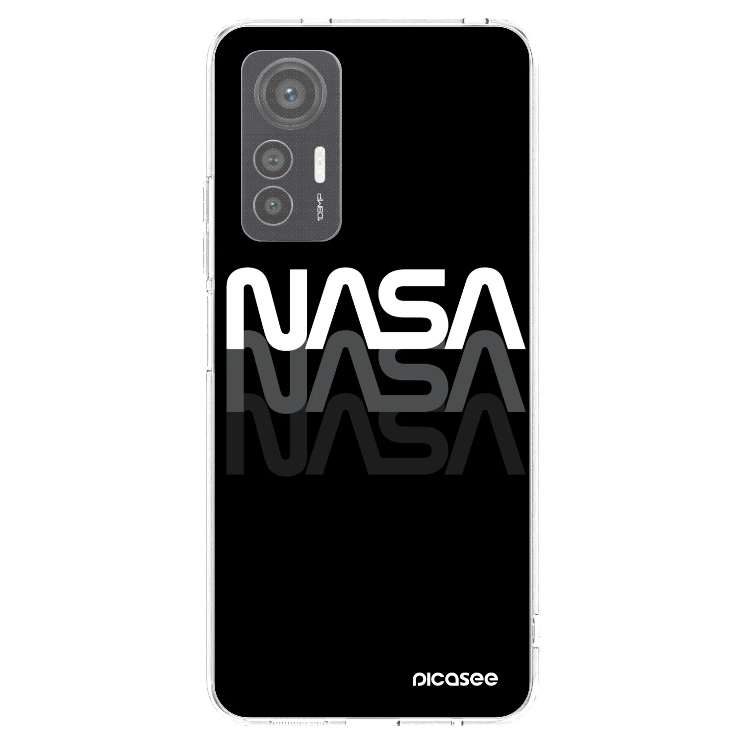 Picasee silikonový průhledný obal pro Xiaomi 12 Lite - NASA Triple