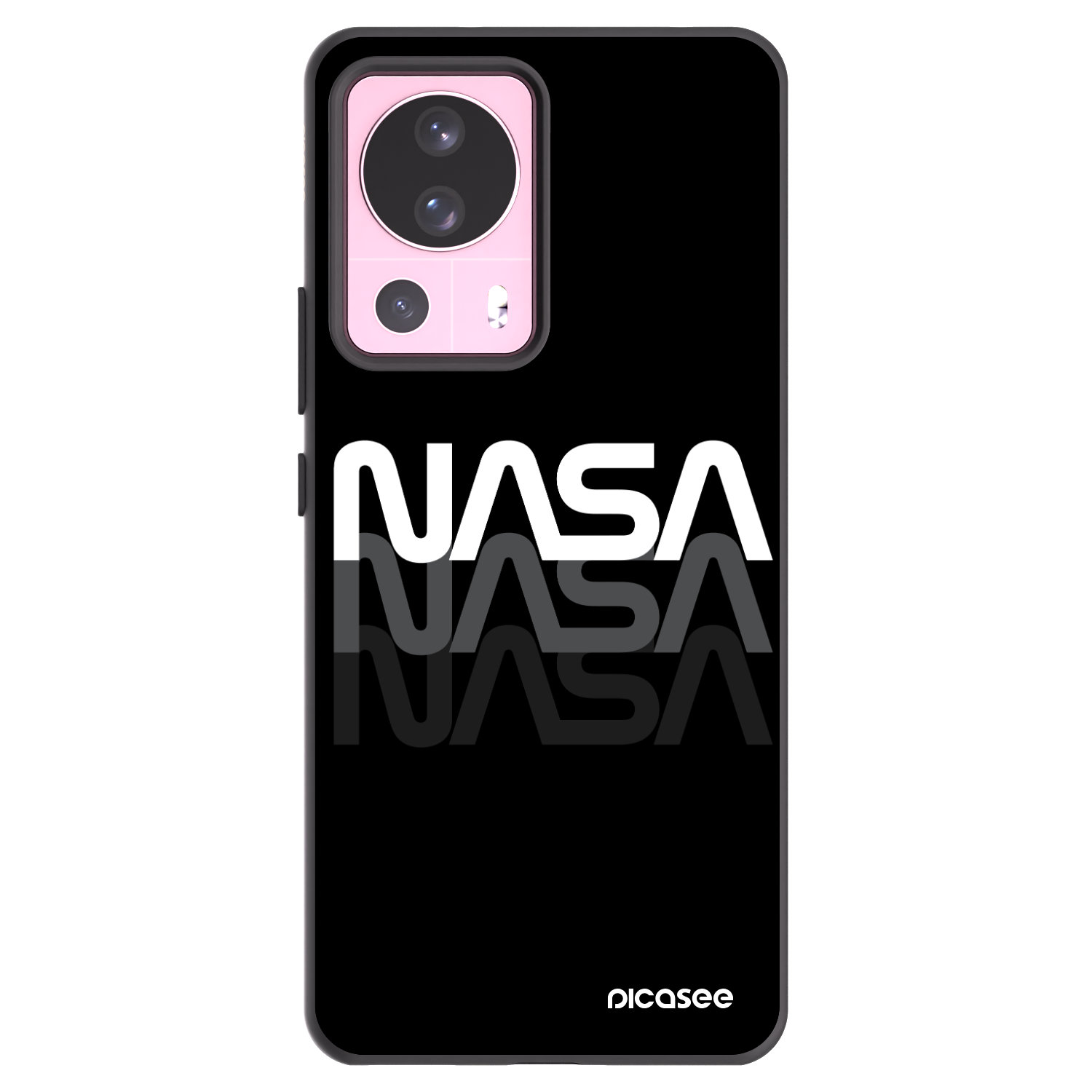 Picasee silikonový černý obal pro Xiaomi 13 Lite - NASA Triple