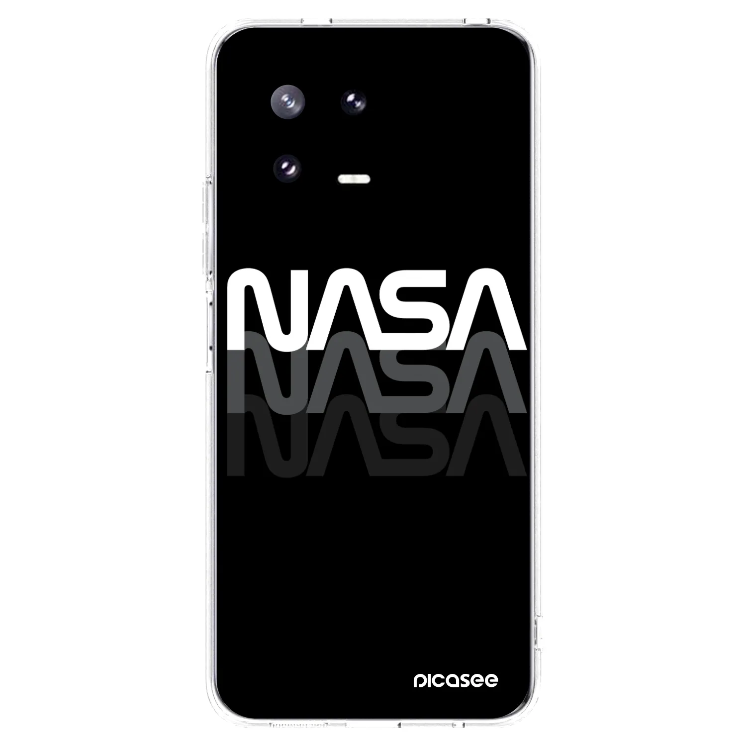 Picasee silikonový průhledný obal pro Xiaomi 13 Pro - NASA Triple