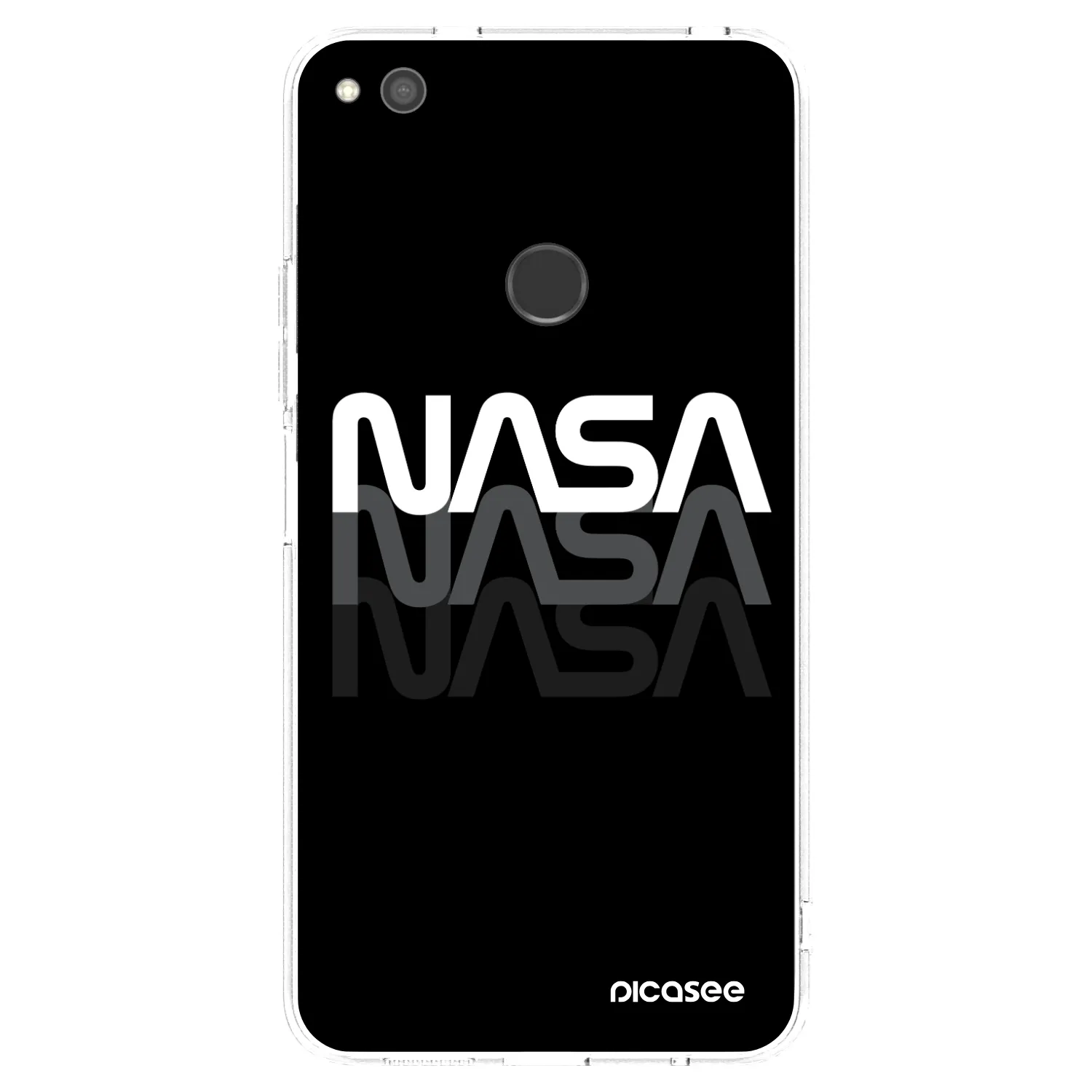 Picasee silikonový průhledný obal pro Huawei P9 Lite 2017 - NASA Triple