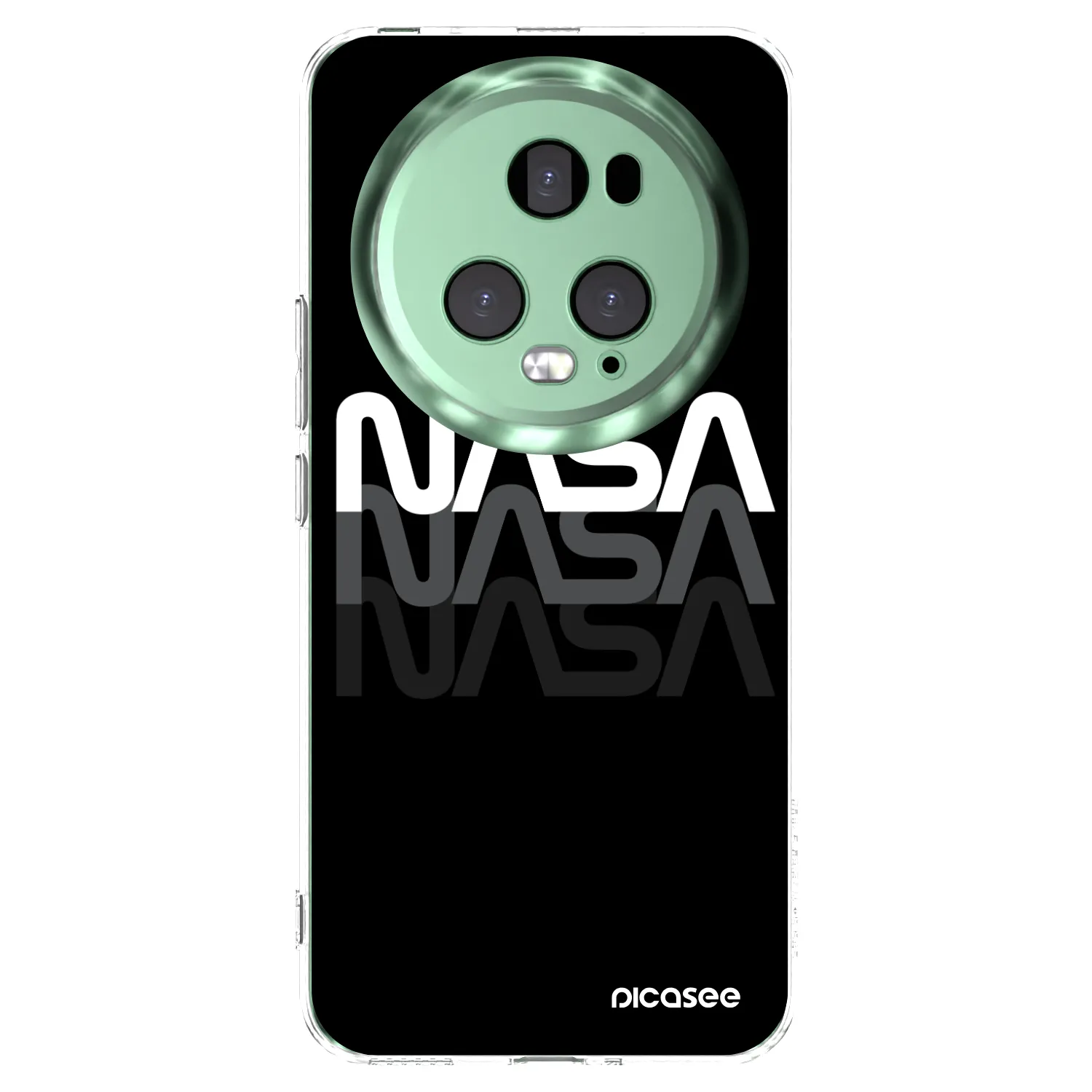 Picasee silikonový průhledný obal pro Honor Magic5 Pro - NASA Triple