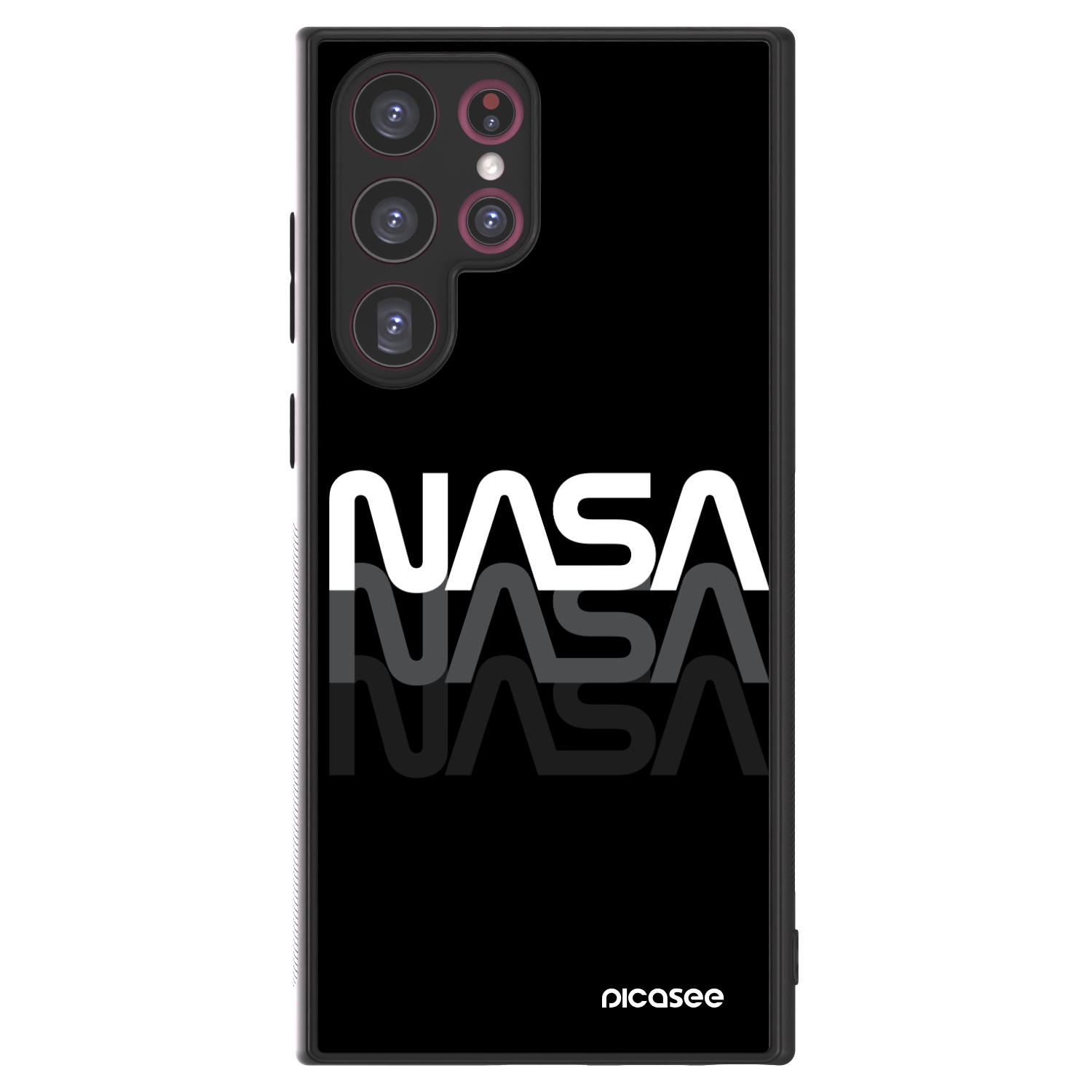 Picasee ULTIMATE CASE PowerShare pro Samsung Galaxy S22 Ultra 5G - NASA Triple