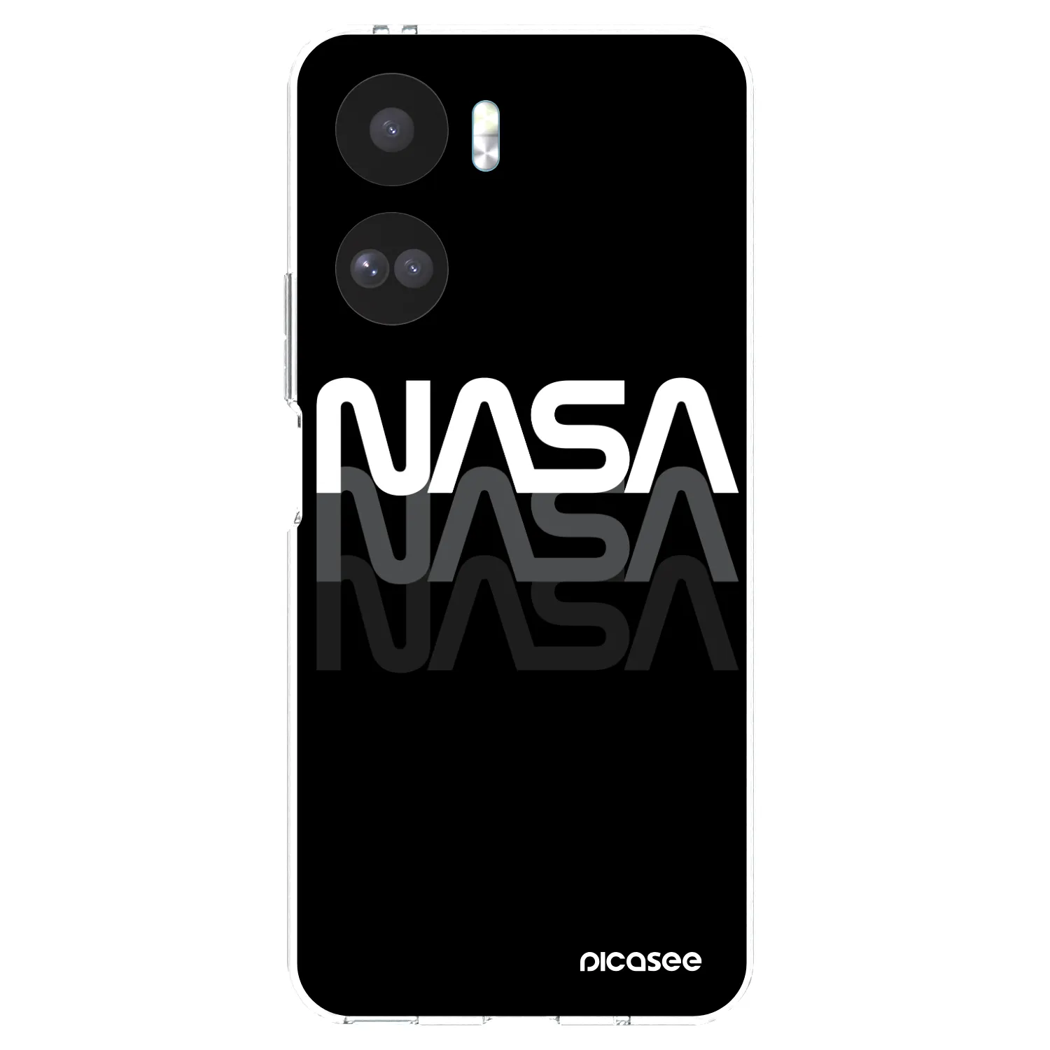 Picasee silikonový průhledný obal pro Honor 90 Lite 5G - NASA Triple