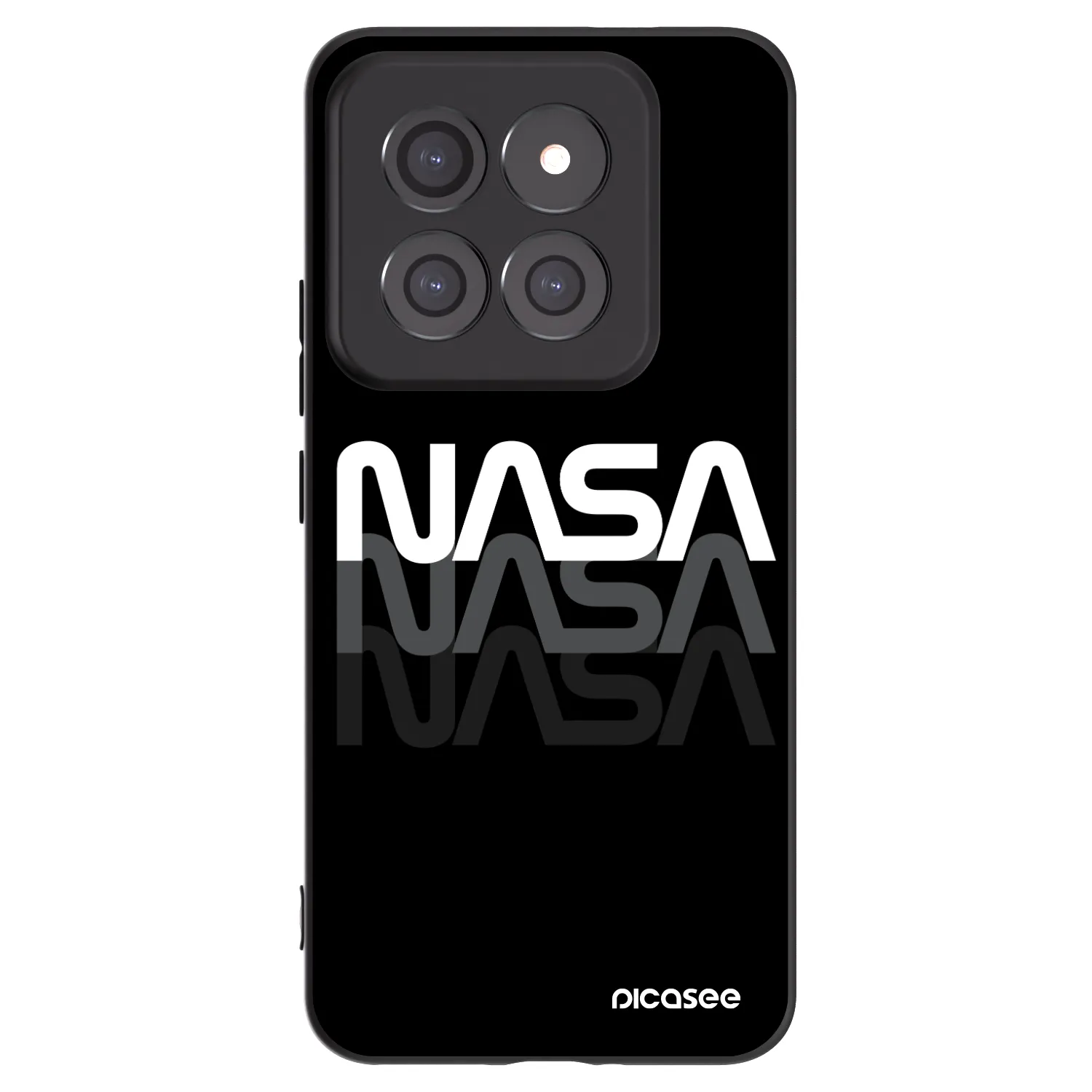 Picasee silikonový černý obal pro Xiaomi 14 Pro - NASA Triple