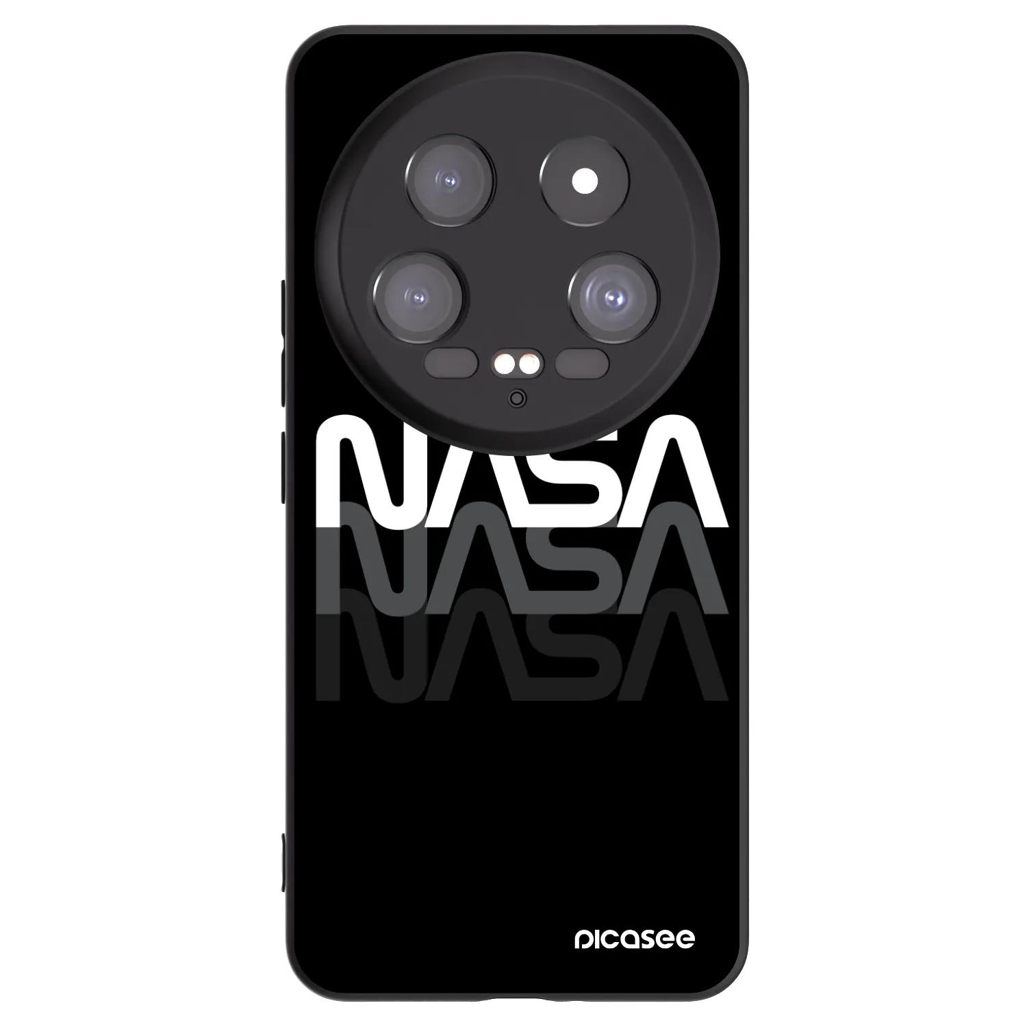 Picasee silikonový černý obal pro Xiaomi 14 Ultra - NASA Triple