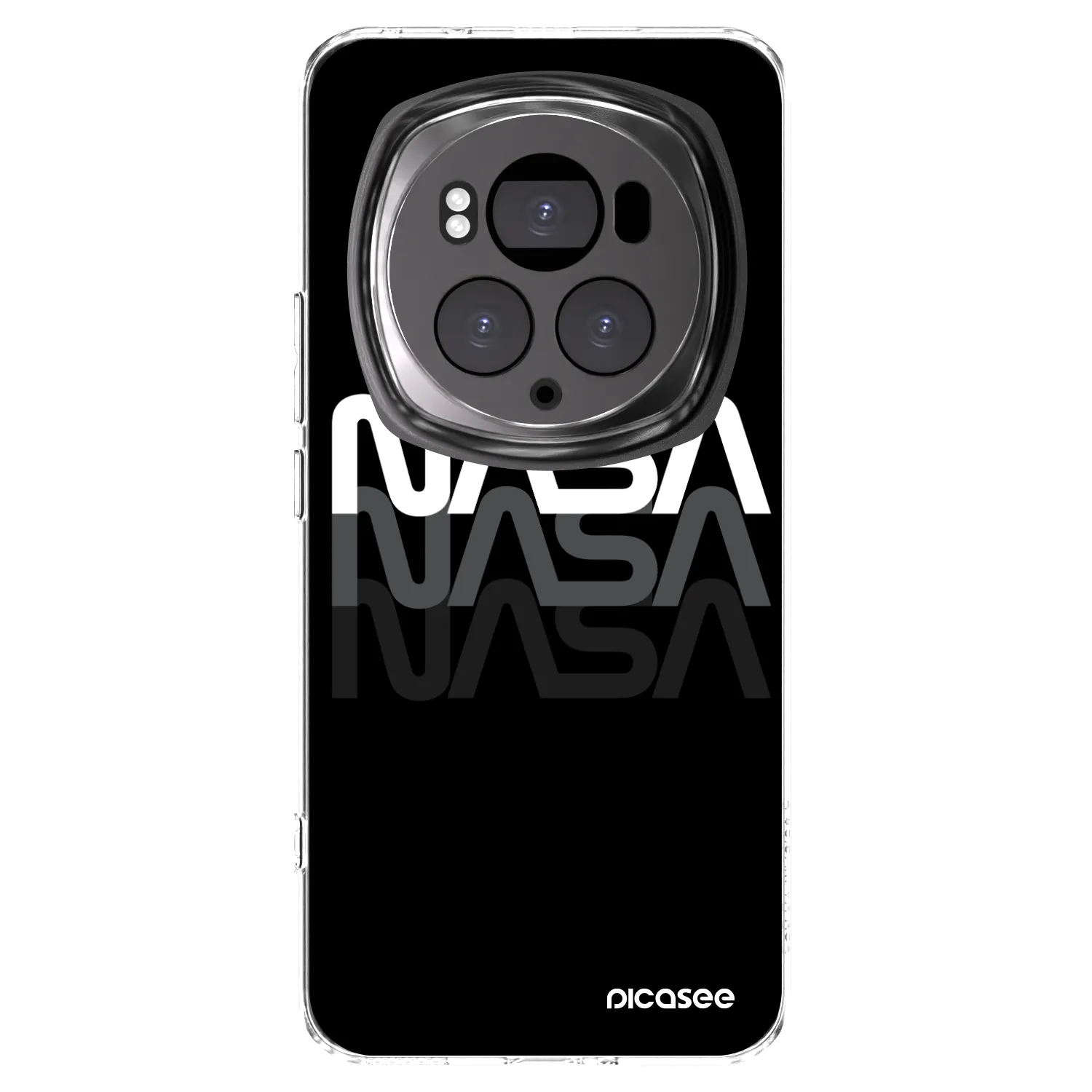 Picasee silikonový průhledný obal pro Honor Magic6 Pro - NASA Triple