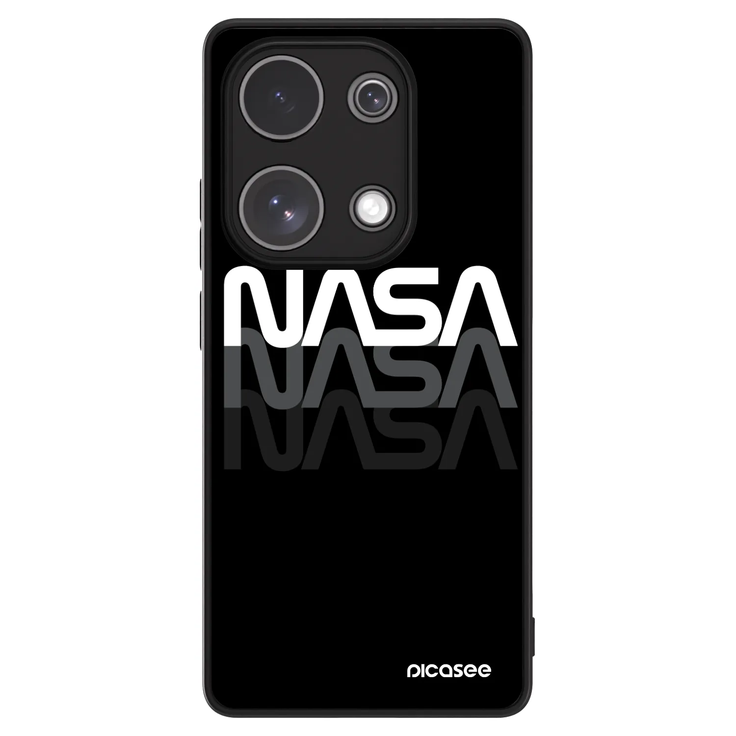 Picasee ULTIMATE CASE pro Xiaomi Redmi Note 13 Pro 4G - NASA Triple