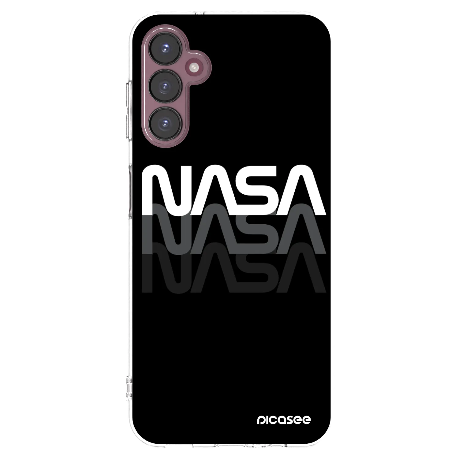 Picasee silikonový průhledný obal pro Samsung Galaxy A05s A057G - NASA Triple