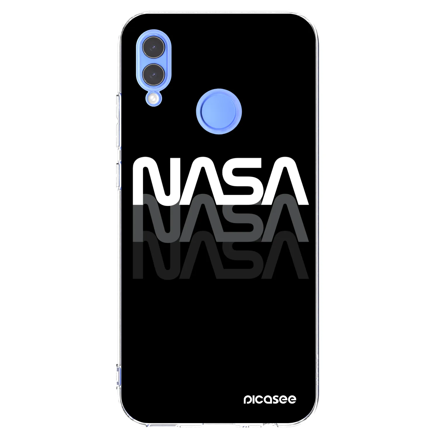 Picasee silikonový průhledný obal pro Honor 10 Lite - NASA Triple