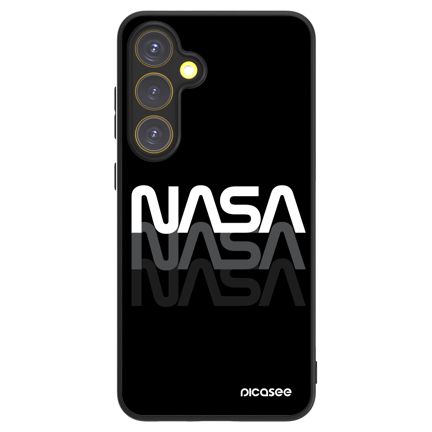 Picasee ULTIMATE CASE PowerShare pro Samsung Galaxy S24 FE S721B - NASA Triple