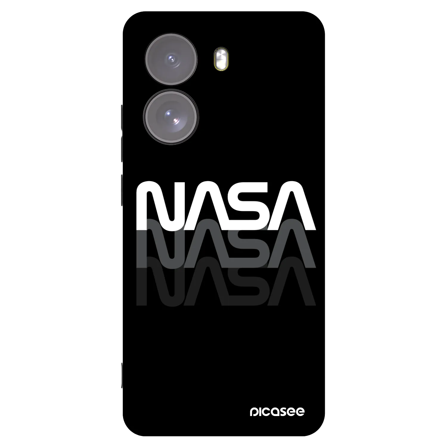 Picasee silikonový černý obal pro Xiaomi Poco X7 - NASA Triple